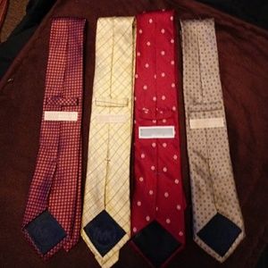 Michael Kors 100% silk ties